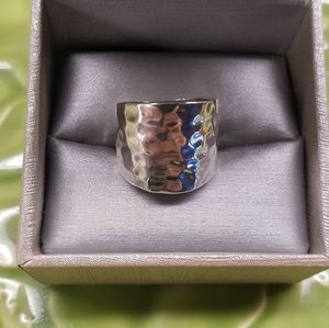 Premier Designs Jewelry Silver Ring Size 6 1/2